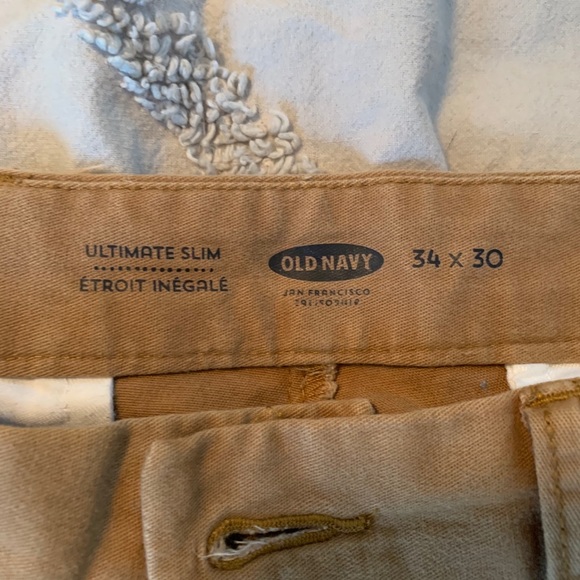 Old Navy khaki pants - Picture 2 of 2